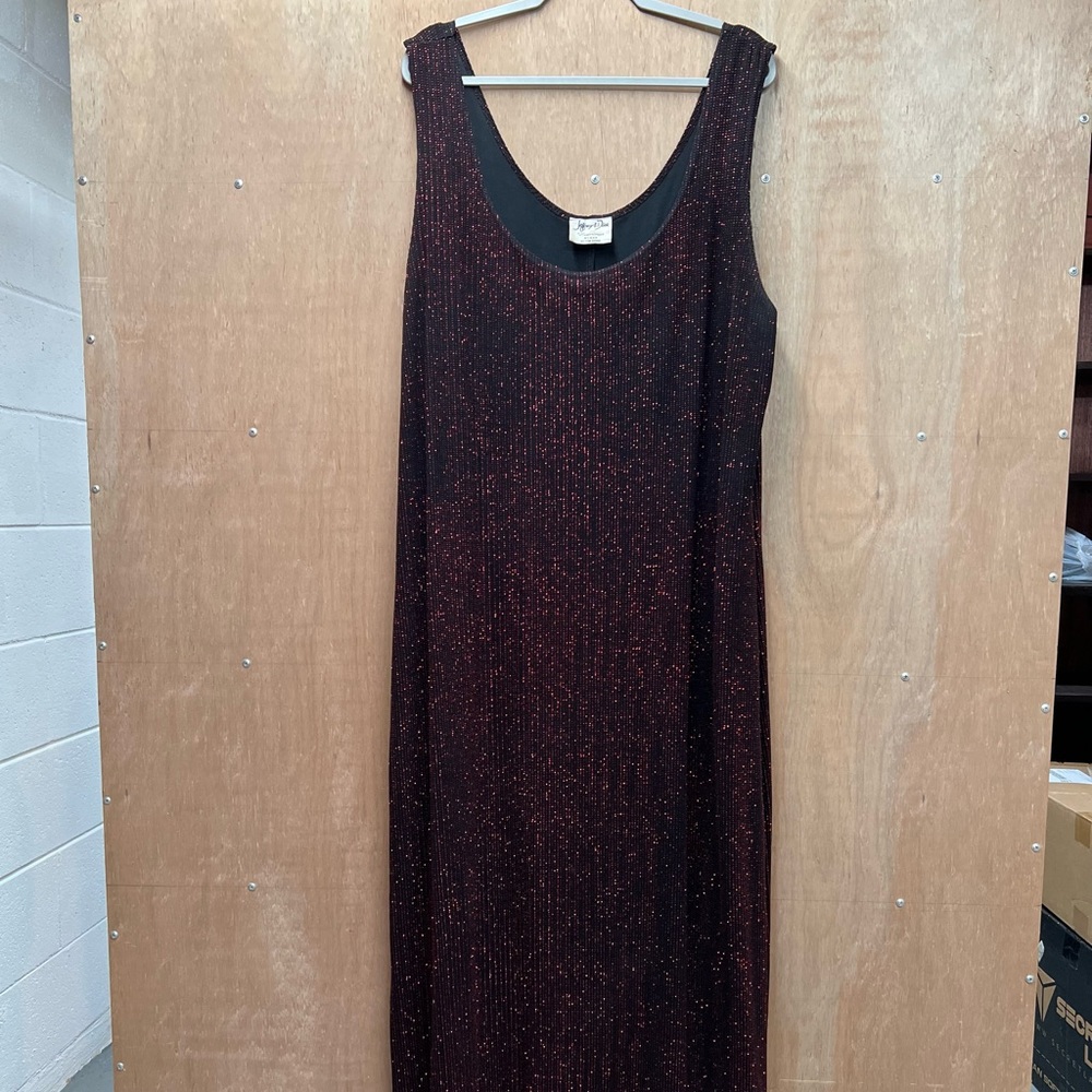 Red Shimmery Dress